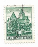 Austria - monumente arhitectonice din Austria, 1957 - obliterata