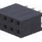 Conector 8 pini, seria {{Serie conector}}, pas pini 2.54mm, CONNFLY - DS1023-2*4S21