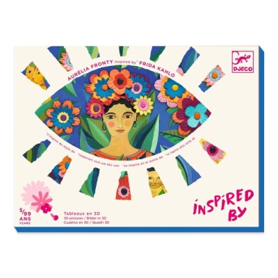 Set creativ Inspired by Frida Kahlo, Djeco foto