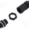 Conector AC 3773 IP66/IP68 Terminal Block 3P Negru AAG STUCCHI