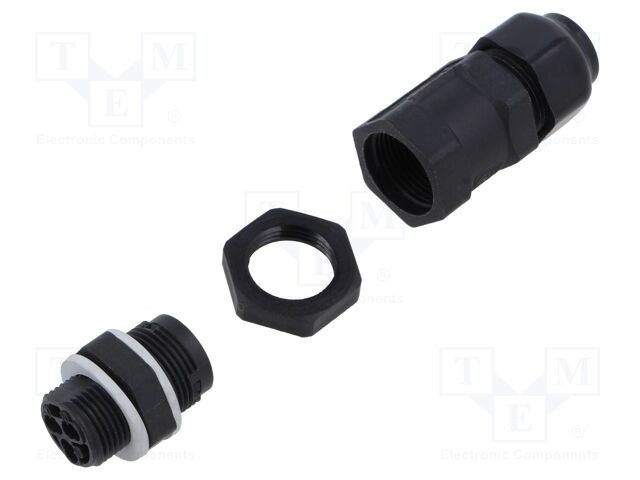 Conector AC 3773 IP66/IP68 Terminal Block 3P Negru AAG STUCCHI