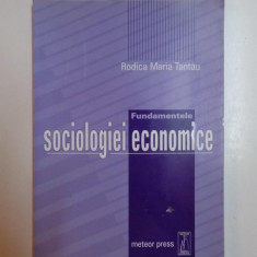 FUNDAMENTELE SOCIOLOGIEI ECONOMICE de RODICA MARIA TANTAU , 2003