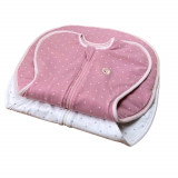 Set 2 saci de dormit nou-nascut Swaddle First Sleep Sweet Star 1 tog Star Light 1.5 tog