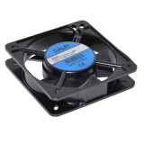 Ventilator Axial 220V 110x110x25mm DALBI, Carcasă Metalică, Palete ABS, Răcire Frigider, Congelator, Aparate Sudură