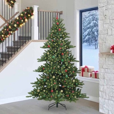 vidaXL Brad de Crăciun artificial cu ramuri articulare 240 cm PVC 3397700 foto