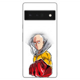 Husa compatibila cu Google Pixel 6 Pro Silicon Gel Tpu Model One Punch Man Saitama