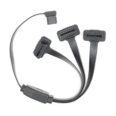 Prelungitor Cablu Adaptor Auto 3 in 1 la OBD2 16 Pin, 50cm foto