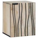 vidaXL Dulap de chiuvetă cu raft cu depozitare cu ușă Maro 38 x 33.5 x 48 cm