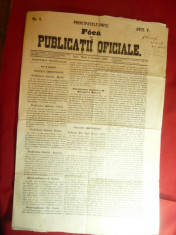 Ziar- Principatele Unite- Foaia de Publicatii Oficiale 8 ian.1863- Testamentul foto