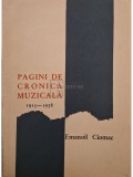 Emanoil Ciomac - Pagini de cronica muzicala 1915-1938 (Editia: 1967)