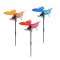 Lampa solara - fluture - multicolor - 12 x 6 x 21,5 cm - 4 LED Best CarHome