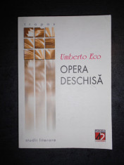 UMBERTO ECO - OPERA DESCHISA foto