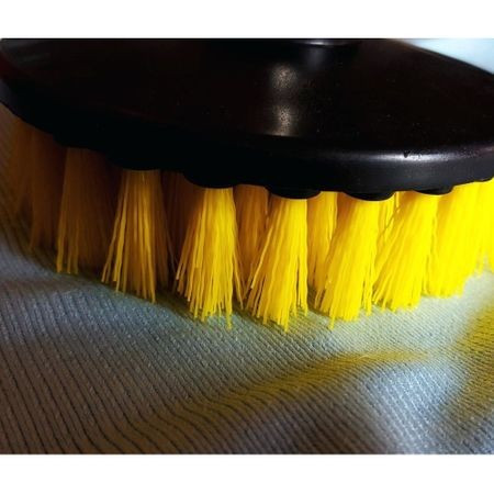 Perie Medie Mocheta Pro Detailing Carpet Brush, Adaptor Bormasina,  MyStylePro | Okazii.ro