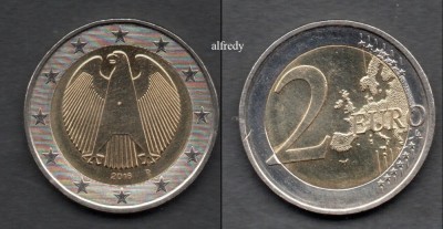 GERMANIA 2 euro 2016 D foto