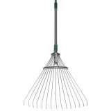 Grebla pentru frunze, gradina, coada&nbsp;telescopica, 15 dinti