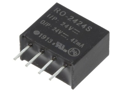 Convertor DC/DC 1W 24V 42mA foto