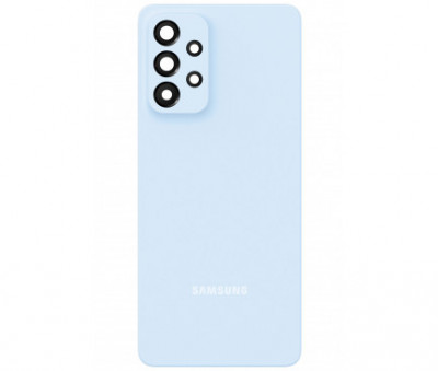 Capac Original Samsung Galaxy A53 A536 cu Geam Camera (SH) albastru foto