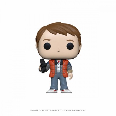 Back to the Future POP! Vinyl Figure Marty in Puffy Vest 9 cm foto
