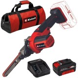 Einhell TE-BF 18 Li PXC + Starter Kit - Slefuitor cu brat geanta textila + Set 1 acumulator si incarcator Li-Ion 18 V 4 Ah