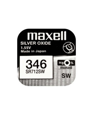 Baterie ceas Maxell SR712SW V346 1.55V oxid de argint 1buc foto