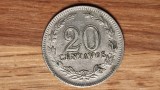 Argentina - moneda de colectie - 20 centavos 1924 - frumoasa !