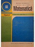 C. Nastasescu - Matematica, algebra - Manual pentru clasa a IX-a (Editia: 1994)