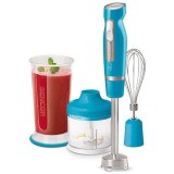 Set blender de mana Sencor 1000W cu tocator, tel si pahar 700 ml