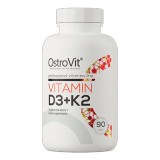 Vitamin D3 + K2, 90 tablete, OstroVit