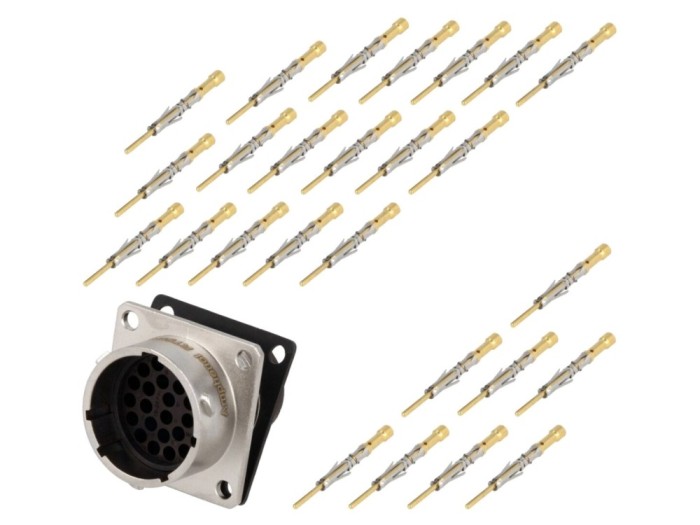 Conector circular IP67 26 pini 7.5A