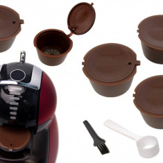 Set 5 capsule reutilizabile pentru Aparatele de Cafea Dolce Gusto (Espressoare