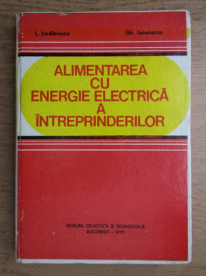 Ion Iordanescu - Alimentarea cu energie electrica a intreprinderilor foto