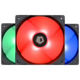 Ventilator ID-Cooling XF-12025, 700 - 1800 RPM, 120mm, Iluminare RGB, 3 Pack