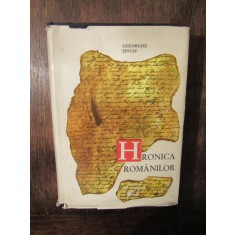 Opere I: Hronica rom&acirc;nilor, tom I - Gheorghe Șincai