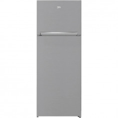 Frigider cu doua usi Beko RDNE455K30ZXBN, Clasa F, 406 l, No Frost, EverFresh+, H 185 cm, Inox