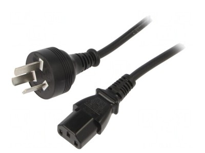 Cablu Alimentare IEC C13 1.8m Negru foto