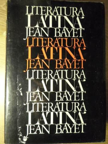 LITERATURA LATINA-JEAN BAYET