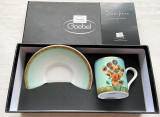 Ceasca / Set- espresso- Goebel- Vincent Van Gogh - Floarea soarelui + certificat