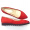 Balerini din piele Red Cora