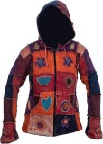 Jacheta cu gluga pentru femei Ezhippie, cu maneca lunga, multicolor, marime M - OUTLET