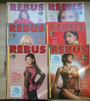 Revista REBUS pe 2005-toate numerele foto