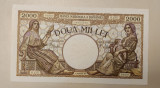 Rom&acirc;nia - 2000 Lei (18 noiembrie 1941) sS.1377 - filigram &icirc;mpăratul Traian