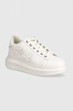 Karl Lagerfeld sneakers din piele KAPRI culoarea alb, KL62511A