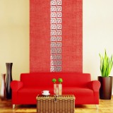 Set oglinzi acrilice decorative Greece - motiv traditional grecesc, 80 X 40 cm