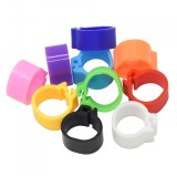 Cumpara ieftin Cleme/Clipsuri Plastic 8mm Porumbei &amp; Pasari (Set 100) - Accesorii Colivie, Cuib
