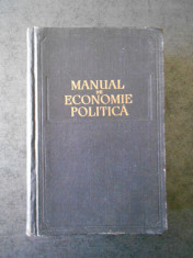 MANUAL DE ECONOMIE POLITICA (1955) foto