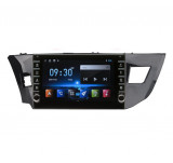 Navigatie Toyota Corolla E170 2013-2018 AUTONAV Android GPS Dedicata, Model PRO 64GB Stocare, 4GB DDR3 RAM, Display 9&quot;, WiFi, 2 x USB, Bluetooth, 4G,