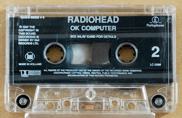 Radiohead - OK Computer, Caseta audio