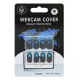 Set protectii camera, flippy, 8 buc, negru
