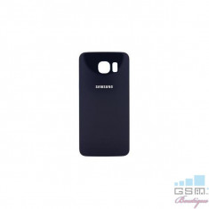 Capac Baterie Spate Samsung Galaxy S6 Edge Albastru foto