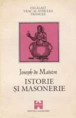 Istorie si Masonerie - Joseph de Maistre foto